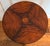 1920s Antique Flame Mahogany Inlaid Round Side Table For Sale - Image 5 of 11