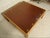 Mid-Century Modern coffee table by Lane with rich walnut grain and oak legs and matching inlay dots. No maker's mark....