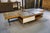 1970s Coffee Table with Steel Base and Oak and Grey Marble Frame, 1970s For Sale - Image 5 of 17