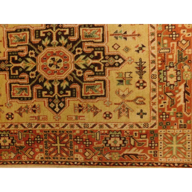 1990s Vintage Geometric Style Rug. 3'3"x 5'2" For Sale - Image 9 of 13