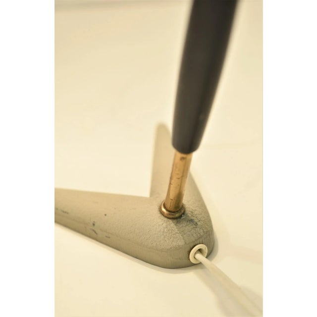 Gray Swedish Modern Style Table Lamp, 1940s For Sale - Image 8 of 13