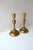 Mid 19th Century French Gold Gilt Bronze Candlesticks Holders, 19th Century, Pair For Sale - Image 5 of 13