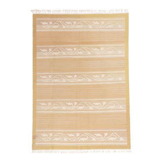 Vintage Swedish Rollakan Rug, 06'07 X 09'03 For Sale