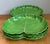 Late 20th Century Vintage Glazed Ceramic Cabbage Leaf Plates - Set of 8 For Sale - Image 5 of 12