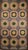 Vintage Hand-Hooked Rug, Allover Geometric Design, Wool & Cotton, American Folk Art, 3x5 For Sale - Image 9 of 14