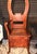 Antique Quarter-Sawn Oak Hall Tree With Mirror, Brass Hooks & Storage Bench For Sale - Image 4 of 9
