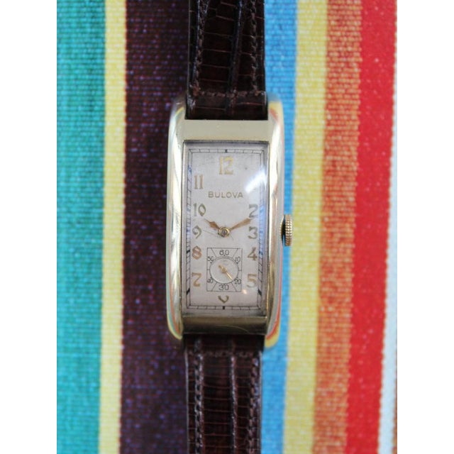 Vintage Art Deco Wilson Watch from Bulova, 1940 For Sale - Image 18 of 18