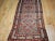 Antique Persian Malayer Handwoven Runner, Geometric Tribal Pattern, Red & Ivory, 4’ X 12’ For Sale - Image 11 of 12