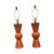 Modern Currey & Company Upbeat Orange Table Lamp- A Pair . For Sale - Image 3 of 4