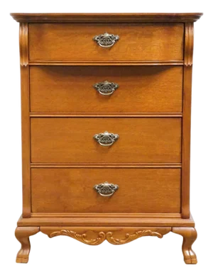 Lexington Furniture Victorian Sampler Collection Quarter Sawn Oak 32" Chest of Drawers 391-306