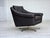 Brown Danish Leather Swivel Armchair from Aage Christensen, 1960s For Sale - Image 8 of 18