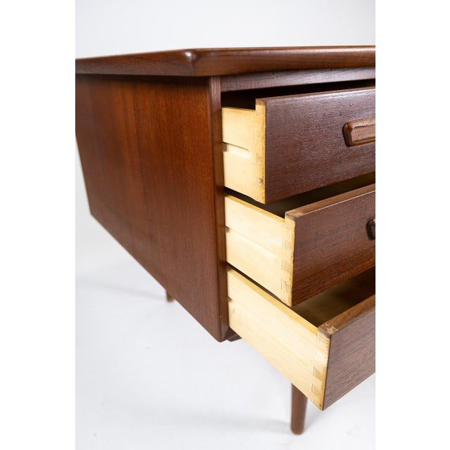 1960s Danish Teak Desk, 1960s For Sale - Image 5 of 11