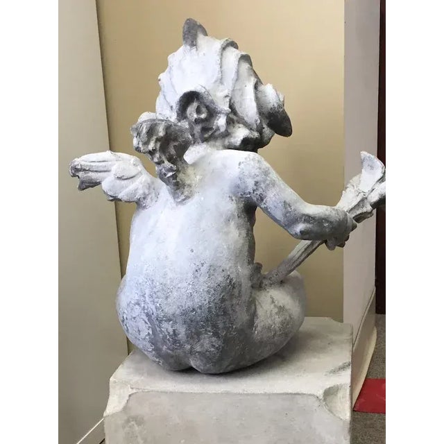 Cherub Garden Ornament Statue For Sale In New York - Image 6 of 11
