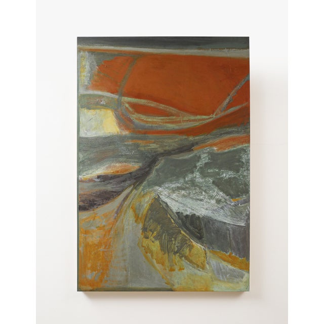 Crossroads | Large Abstract Artwork by S. Massaux For Sale - Image 11 of 12