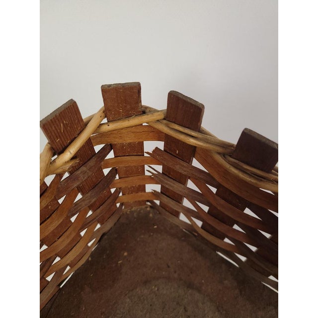 Vintage Plant Stand in Wood, 1960s For Sale - Image 9 of 10