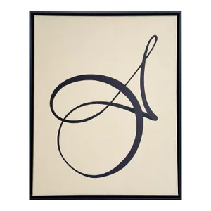Aron Original Painting Rivera One, Framed