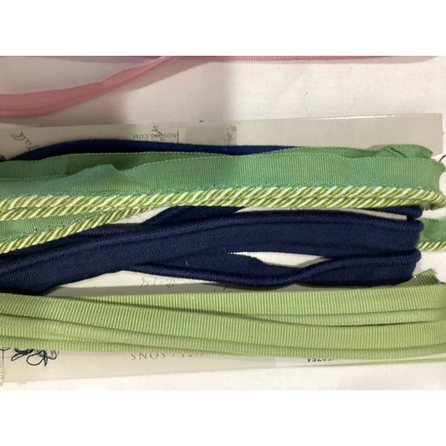 Samuel & Sons French Piping Border- Set of 4 For Sale - Image 4 of 4