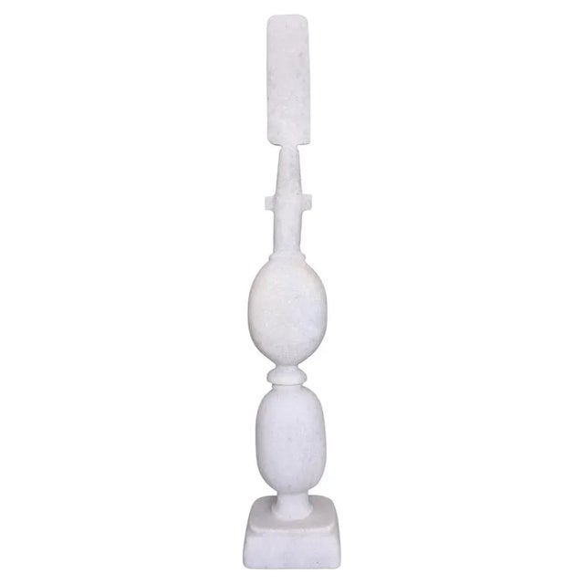 Marble Sculpture by Tom Von Kaenel For Sale - Image 6 of 6