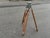 1920´s Adjustable Studio Camera Tripod Stand. Wood and iron camera stand, features a fully adjustable platform top that...