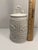 Rare! Vintage White Ceramic Foo Dog Decorated Lidded Jar Made in Italy 7.5" For Sale - Image 11 of 11