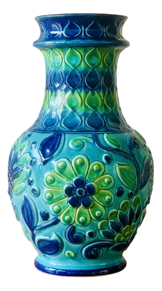 Tall Mid-Century West German Vase from Bay Keramik, 1960s | Chairish