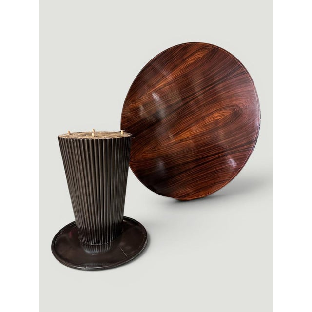 Mid-Century Italian Round Dining Table attributed to Osvaldo Borsani, 1950s For Sale - Image 10 of 18