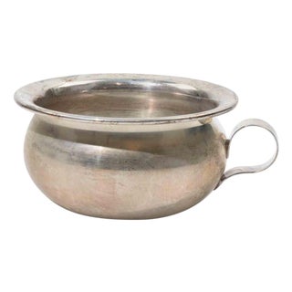 Italian Silver-Plated Chamber Pot or Cachepot by Fornari Roma, 1950s For Sale
