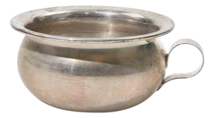 Italian Silver-Plated Chamber Pot or Cachepot by Fornari Roma, 1950s
