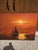 Orange Deane Olson Sailboat Painting For Sale - Image 8 of 11