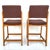 Svegards Markaryd Mid 20th Century Swedish Teak Counter Stools Designed by Svegards Markaryd, Set of 2 For Sale - Image 4 of 11