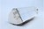 Toothpick Holder in Embossed Silver with Hinged Lid, in Good conditions. Designed 1980 to 1989