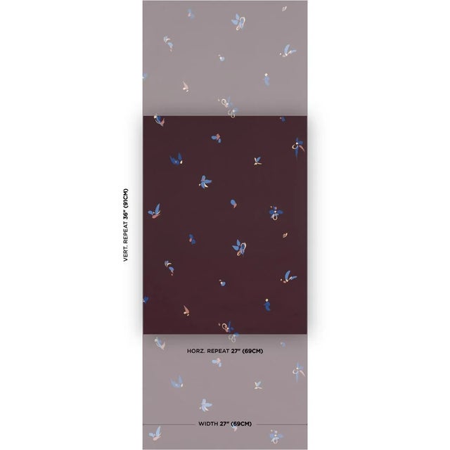 La Belle wallpaper was inspired by the colorful, gestural illustrations of 20th-century artist and designer Christian...