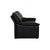 Black Atlanta 2-Seater Sofa in Black Leather from Lauuser For Sale - Image 8 of 11