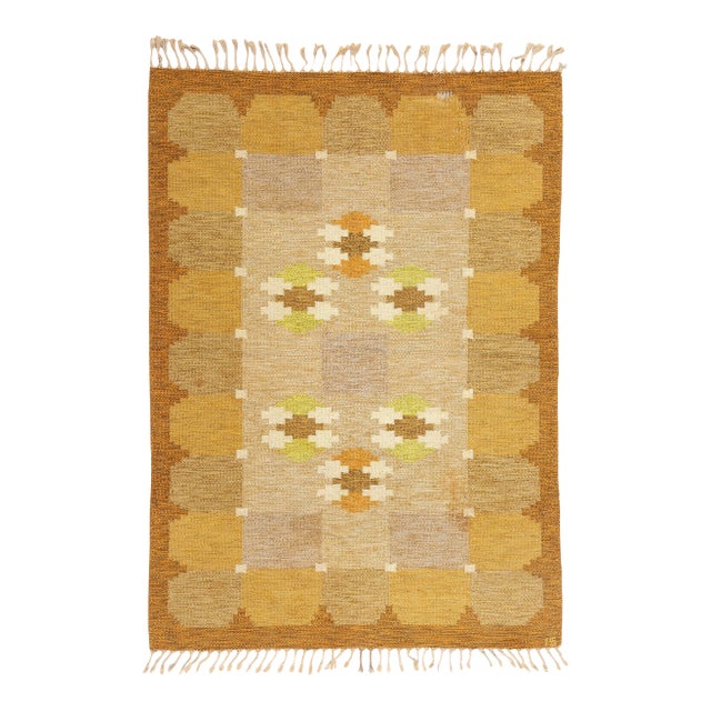 Ingegerd Silow Swedish Röllakan Rug - 05'06 X 07'08 For Sale