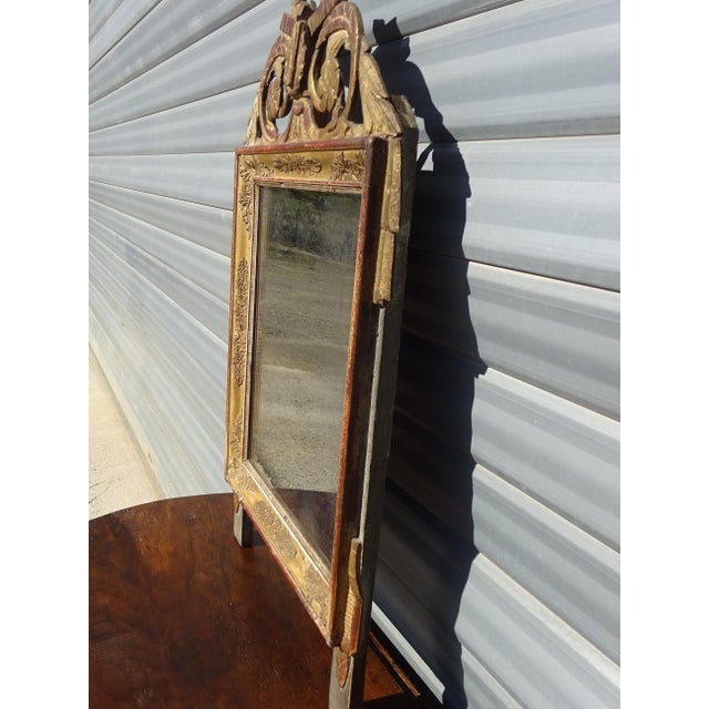 Antique Louis XVI Style Mirror, 1800s For Sale - Image 16 of 18