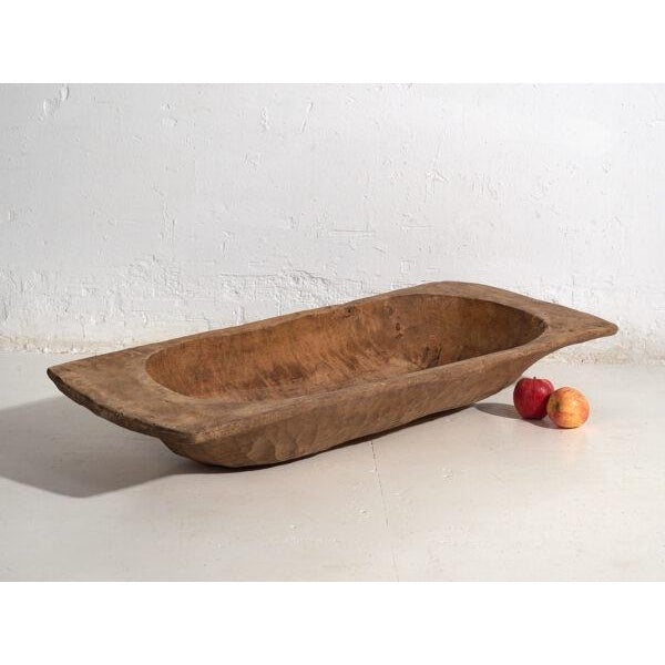 Antique Carved Wooden Bowl For Sale - Image 10 of 10