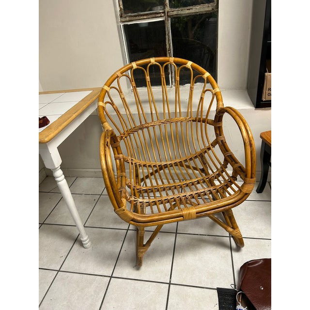 1970s 1970s Attributed to Frank Albini Scoop Chair For Sale - Image 5 of 6