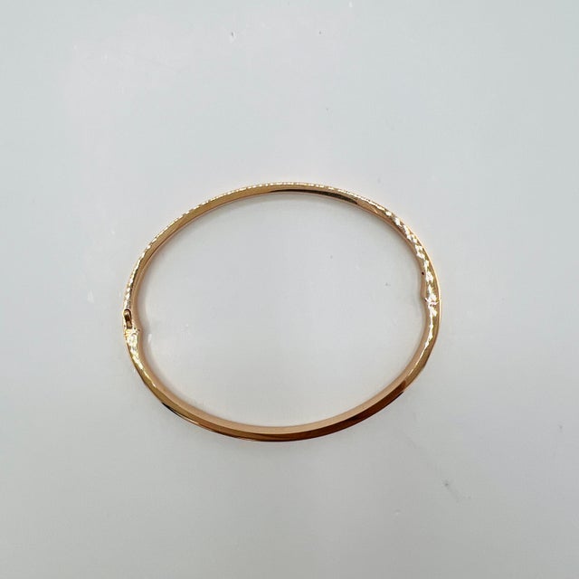 Estate Bvlgari Bangle in 18k Rose Gold For Sale - Image 4 of 6