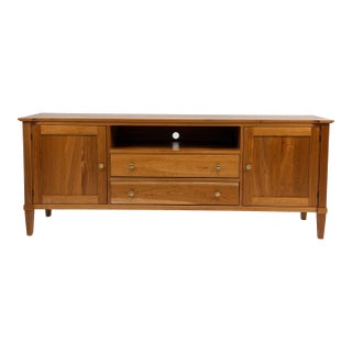 Gat Creek Monaco Media Cabinet in Ash Latte Finishing For Sale