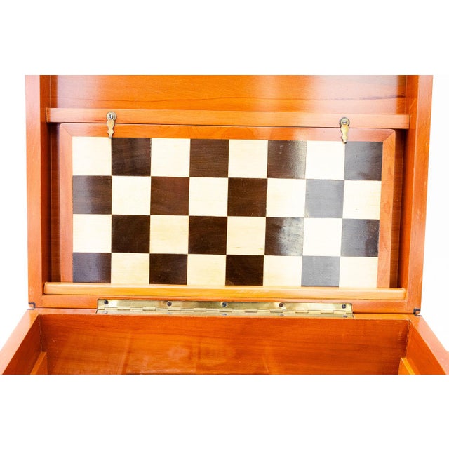Cherry with Inlay Game Box, 1950s For Sale - Image 9 of 18