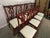 Item 87824: Pennsylvania House solid cherry set of eight Chippendale style chairs. Age: 1990's. Details: Two arm chairs...