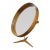 Mid Century Modern Teak Table Mirror, Made in Sweden by Luxus, Vittsjö, Uno & Östen Kristiansson For Sale