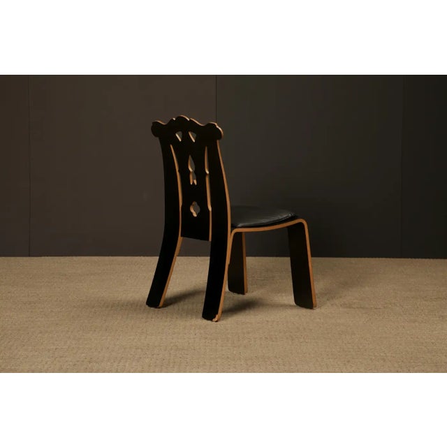 Robert Venturi Post-Modern 'Chippendale' Chairs for Knoll International, C. 1985 For Sale - Image 9 of 14