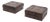 DS 88 Patchwork Leather Elements from de Sede, Switzerland, 1970s, Set of 2 For Sale