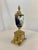 Metal Vintage Italian Sèvres Style Hand-Painted Porcelain Urn With Ormolu Mounts For Sale - Image 7 of 12