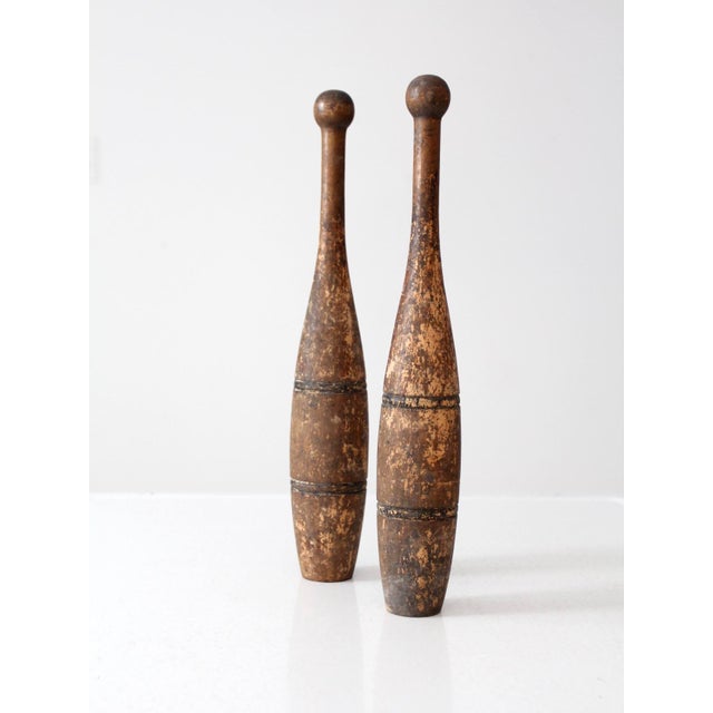 Early 20th Century Antique Juggling Pins For Sale - Image 5 of 5