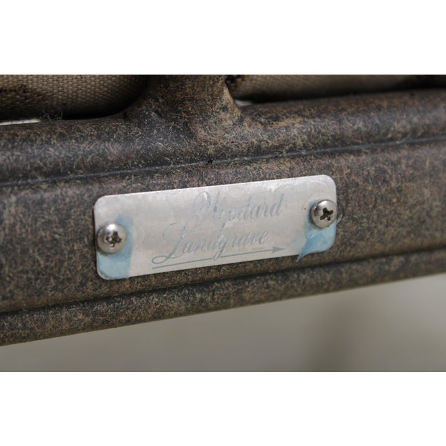 Woodward Outdoor Cast Aluminum Sofa & Chair For Sale - Image 12 of 18