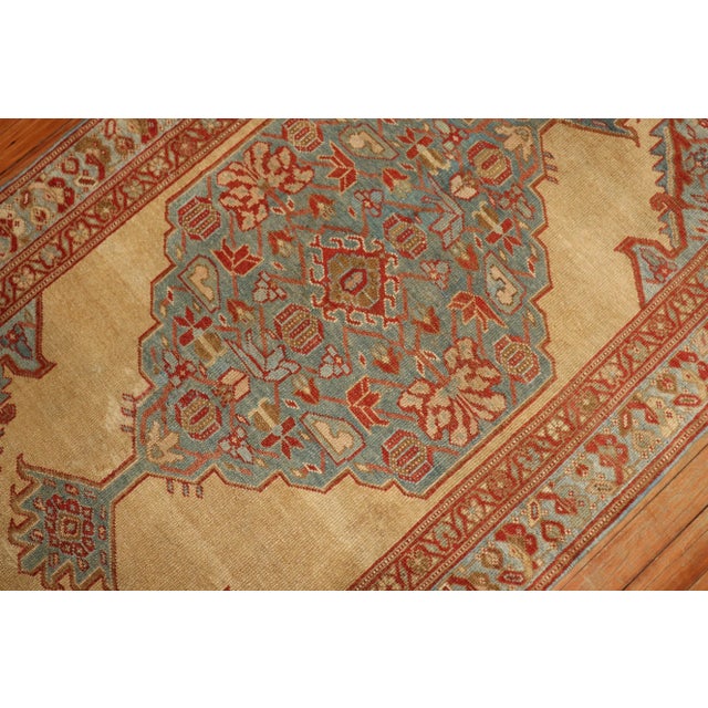 Industrial Khaki Antique Rug, 3'4'' X 5'4'' For Sale - Image 3 of 9