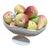 Vintage Ceramic Fruit Bowl With Peaches For Sale