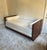 A Hand-Crafted Wood and Bouclé Daybed, 21st Century For Sale - Image 10 of 12